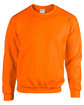 Gildan Adult Heavy Blend  Fleece Crew s orange OFFront