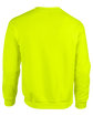 Gildan Adult Heavy Blend  Fleece Crew safety green OFBack