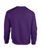 Gildan Adult Heavy Blend  Fleece Crew purple OFBack
