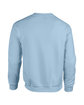 Gildan Adult Heavy Blend  Fleece Crew light blue OFBack