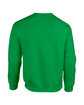 Gildan Adult Heavy Blend  Fleece Crew irish green OFBack