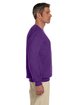 Gildan Adult Heavy Blend  Fleece Crew purple ModelSide