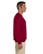 Gildan Adult Heavy Blend  Fleece Crew cardinal red ModelSide