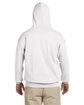 Gildan Adult Heavy Blend Hooded Sweatshirt white ModelBack