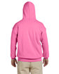 Gildan Adult Heavy Blend Hooded Sweatshirt azalea ModelBack