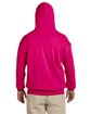 Gildan Adult Heavy Blend Hooded Sweatshirt heliconia ModelBack