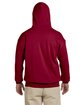 Gildan Adult Heavy Blend Hooded Sweatshirt cardinal red ModelBack