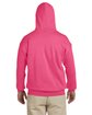 Gildan Adult Heavy Blend Hooded Sweatshirt safety pink ModelBack