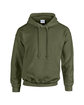 Gildan Adult Heavy Blend Hooded Sweatshirt military green OFFront
