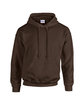 Gildan Adult Heavy Blend Hooded Sweatshirt dark chocolate OFFront