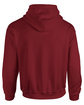 Gildan Adult Heavy Blend Hooded Sweatshirt garnet OFBack