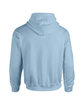 Gildan Adult Heavy Blend Hooded Sweatshirt light blue OFBack