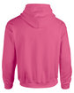 Gildan Adult Heavy Blend Hooded Sweatshirt safety pink OFBack
