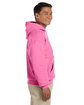 Gildan Adult Heavy Blend Hooded Sweatshirt azalea ModelSide