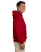 Gildan Adult Heavy Blend Hooded Sweatshirt cherry red ModelSide