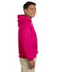 Gildan Adult Heavy Blend Hooded Sweatshirt heliconia ModelSide