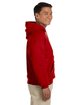 Gildan Adult Heavy Blend Hooded Sweatshirt red ModelSide
