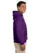Gildan Adult Heavy Blend Hooded Sweatshirt purple ModelSide
