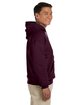 Gildan Adult Heavy Blend Hooded Sweatshirt maroon ModelSide
