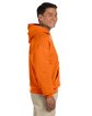Gildan Adult Heavy Blend Hooded Sweatshirt s orange ModelSide