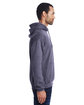 Gildan Adult Heavy Blend Hooded Sweatshirt ht sprt drk navy ModelSide