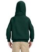 Gildan Youth Heavy Blend Hooded Sweatshirt forest green ModelBack