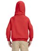Gildan Youth Heavy Blend Hooded Sweatshirt red ModelBack