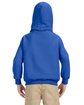 Gildan Youth Heavy Blend Hooded Sweatshirt royal ModelBack