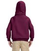 Gildan Youth Heavy Blend Hooded Sweatshirt maroon ModelBack