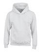 Gildan Youth Heavy Blend Hooded Sweatshirt white OFFront