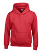 Gildan Youth Heavy Blend Hooded Sweatshirt red OFFront