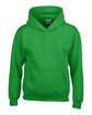 Gildan Youth Heavy Blend Hooded Sweatshirt irish green OFFront