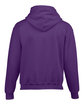 Gildan Youth Heavy Blend Hooded Sweatshirt purple OFBack