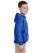 Gildan Youth Heavy Blend Hooded Sweatshirt royal ModelSide