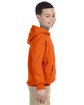 Gildan Youth Heavy Blend Hooded Sweatshirt orange ModelSide