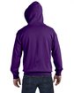 Gildan Adult Heavy Blend Full-Zip Hooded Sweatshirt purple ModelBack
