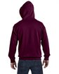 Gildan Adult Heavy Blend Full-Zip Hooded Sweatshirt maroon ModelBack