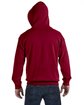 Gildan Adult Heavy Blend Full-Zip Hooded Sweatshirt cardinal red ModelBack