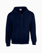 Gildan Adult Heavy Blend Full-Zip Hooded Sweatshirt navy OFFront