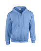 Gildan Adult Heavy Blend Full-Zip Hooded Sweatshirt carolina blue OFFront