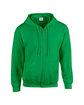 Gildan Adult Heavy Blend Full-Zip Hooded Sweatshirt irish green OFFront