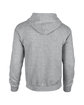 Gildan Adult Heavy Blend Full-Zip Hooded Sweatshirt sport grey OFBack