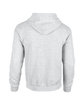 Gildan Adult Heavy Blend Full-Zip Hooded Sweatshirt ash OFBack