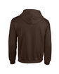 Gildan Adult Heavy Blend Full-Zip Hooded Sweatshirt dark chocolate OFBack