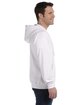 Gildan Adult Heavy Blend Full-Zip Hooded Sweatshirt white ModelSide