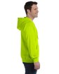 Gildan Adult Heavy Blend Full-Zip Hooded Sweatshirt safety green ModelSide