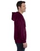 Gildan Adult Heavy Blend Full-Zip Hooded Sweatshirt maroon ModelSide