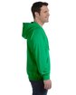 Gildan Adult Heavy Blend Full-Zip Hooded Sweatshirt irish green ModelSide