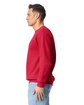 Gildan Unisex Hammer Maxweight Crewneck Sweatshirt cherry red ModelSide