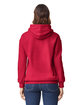 Gildan Unisex Hammer Maxweight Hooded Sweatshirt cherry red ModelBack